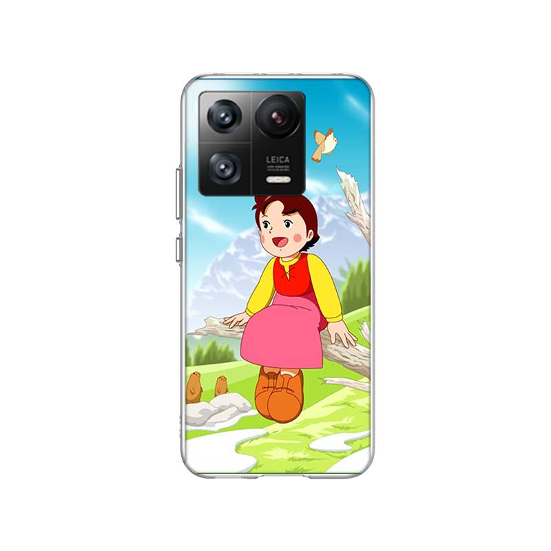 Heidi Cartoon Phone Case For Xiaomi Poco F7 Ultra X7 X6 M8 M7 M6 M4 M3 Pro X4 Mi 15 15T 14 14T 12T 12S 10T Pro 12 11 Lite Cover