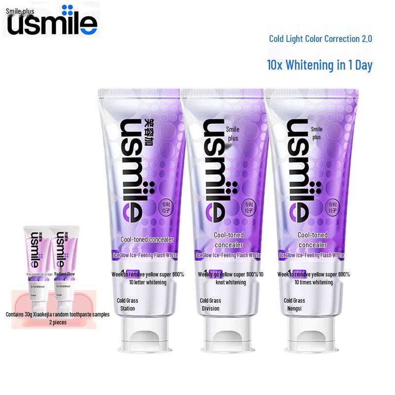 Usmile Color Correcting Whitening Toothpaste