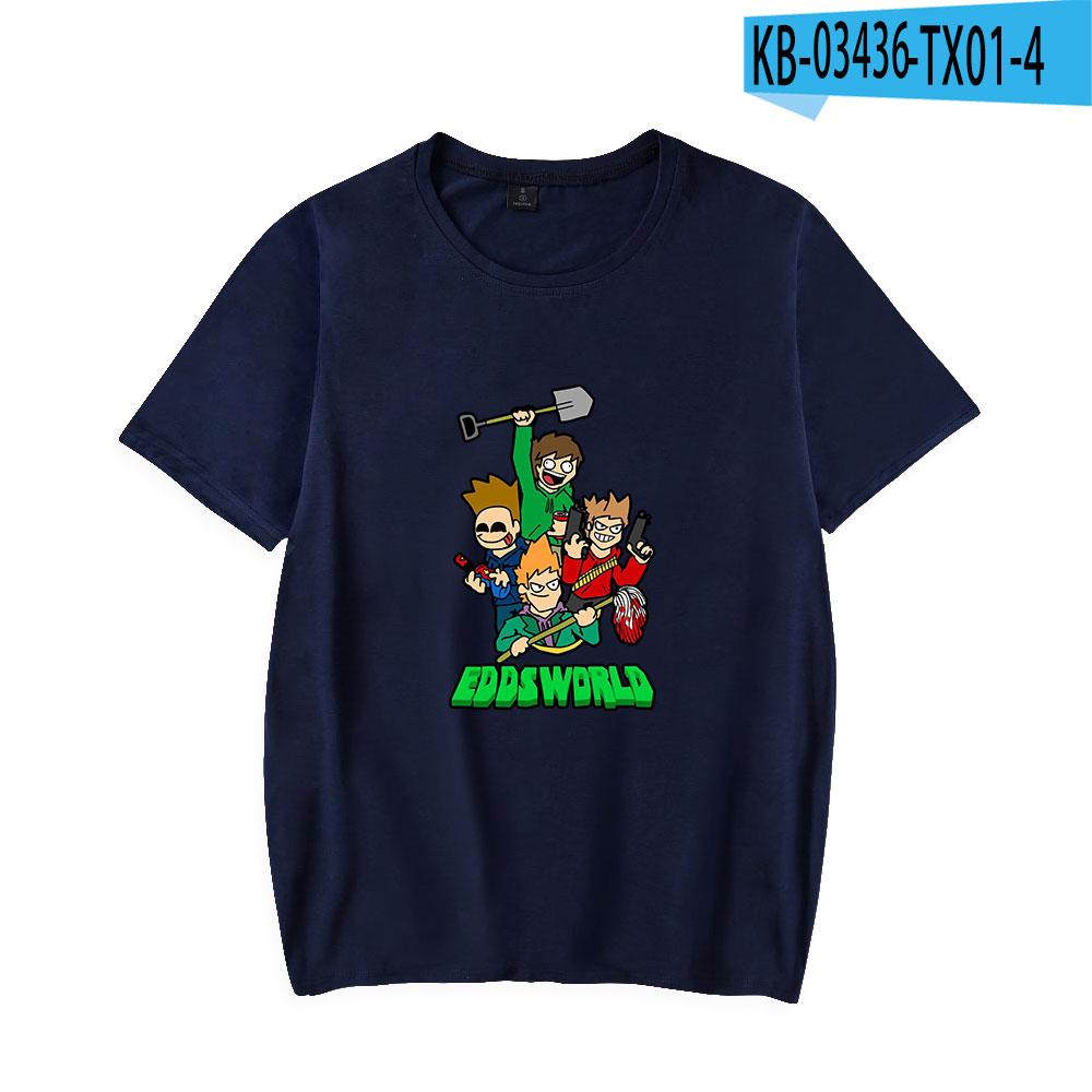 2024 Eddsworld T Shirt Women Unisex Summer Short Sleeve Fashion Tshirts Hot Sale Casual Streetwear Tops