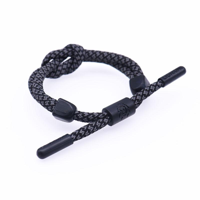 Bracelet Shoelace Woven Holographic Reflective Couple Bracelet Men's and Women's Bracelet