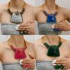 And Resin Plastic Jewelry Set With Large Gemstones And Elegant Water Chain For Fashion Fans