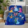 1pc, Disney Princesses and Princes Soft Throw Blanket, Decorative Blanket, Living Room, Travel, Camping