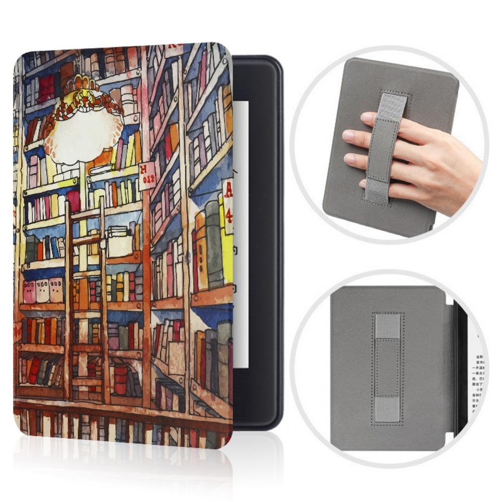 Kindle 2024 Case KPW6543 Handheld Colorful Protective Cover with Hand Strap 658 Shell