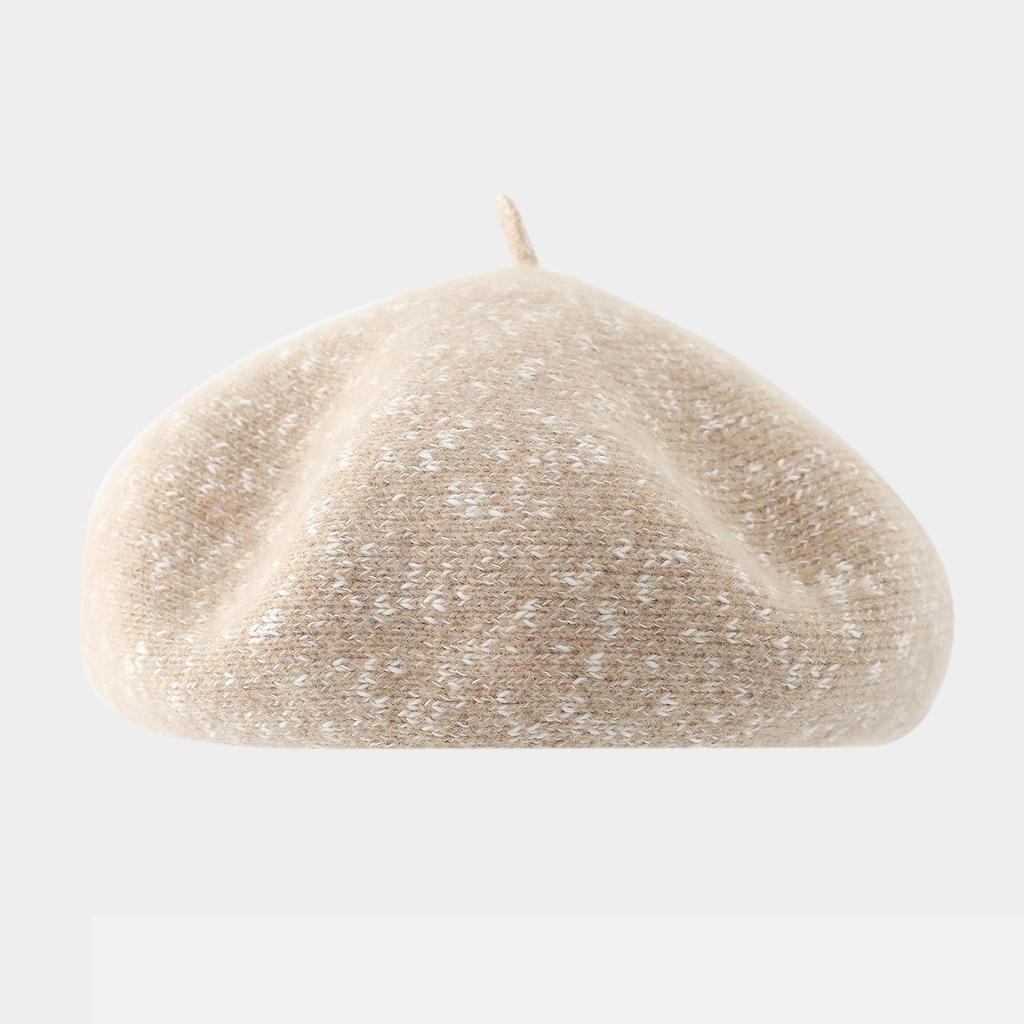 Winter Beret Hats For Women Wool Blend Multicolor Painter Cap Pumpkin Beanie Casual & Artistic Headwear Korean Style New