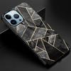 Geometry Marble Phone Case For Iphone 14 13 11 12 Pro Max Mini Xs Xr X Tempered Glass Cover For Iphone 7 8 6s Plus Se 2022
