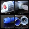 Car Vehicle Liquid Oil Transfer Pump Water Pump Powered Electric Outdoor Fuel Gas Transfer Suction Pumps Liquid Transfer Oil