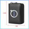 Driver License Holder Card Bag Driving ID Passport Card Wallet Sticker For Volvo 240 C70 S40 S50 S60 S70 S80 S90 V40 V50 V60 V90 XC40 XC60 XC90