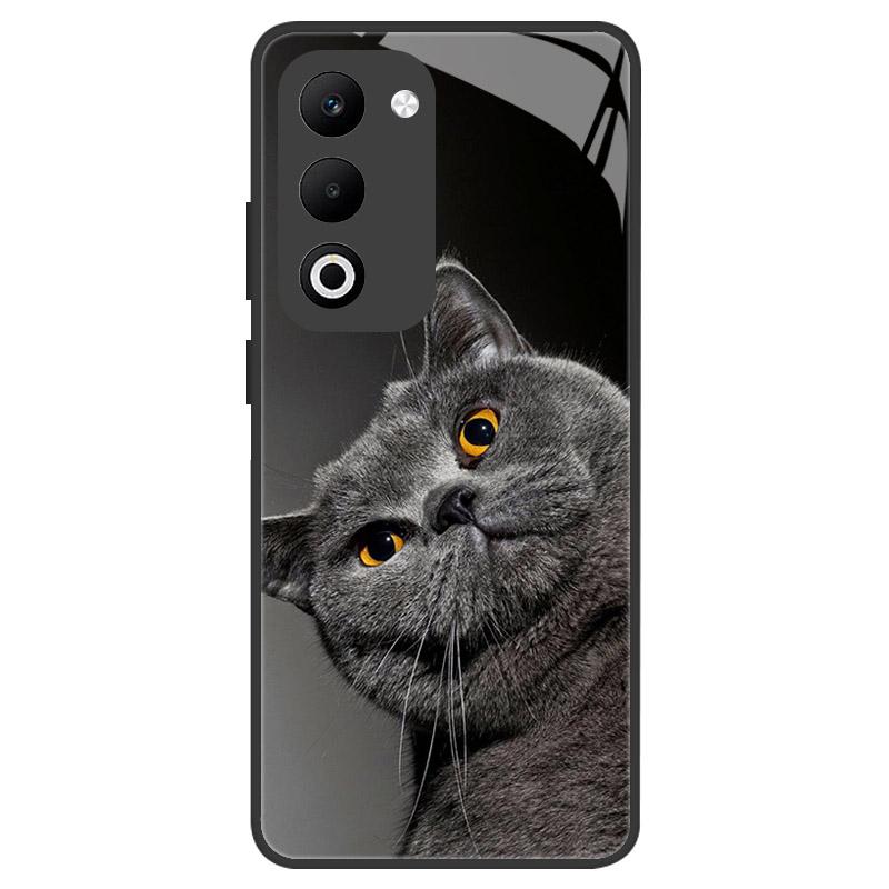 For OPPO A5 A5M Case Luxury Tempered Glass Phone Case For Oppo A5i Pro Shockproof Hard PC Back Cover Camera Protection Fundas