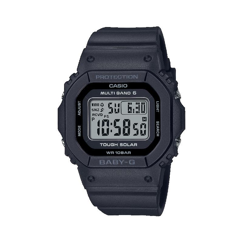 

Casio Men s Resin 100M Water Resistant Shock Resistant Alarm Quartz Watch BGD-5650-1 чёрный