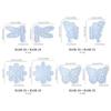 Hollow Butterfly Wing Silicone Mold for Epoxy Resin Making Candle Soap Home Decoration Hanging Decorations