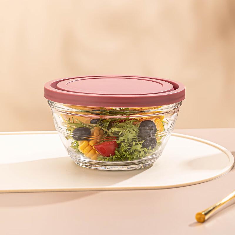 Leweishi Ledo Glas Salatschüssel Set
