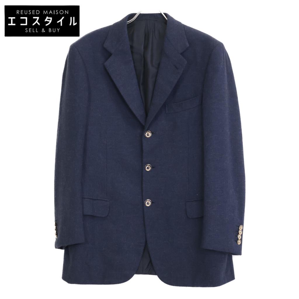 Brioni Gold button 3B jacket Jacket 50 NavyUsed