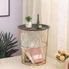 Metal Detachable Tea Table, which has Large Storage Capacity, is Suitable for Home and Office Table