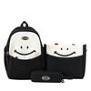 Three-Piece Backpack Set Large Capacity Student Schoolbag Women's Lightweight Backpack