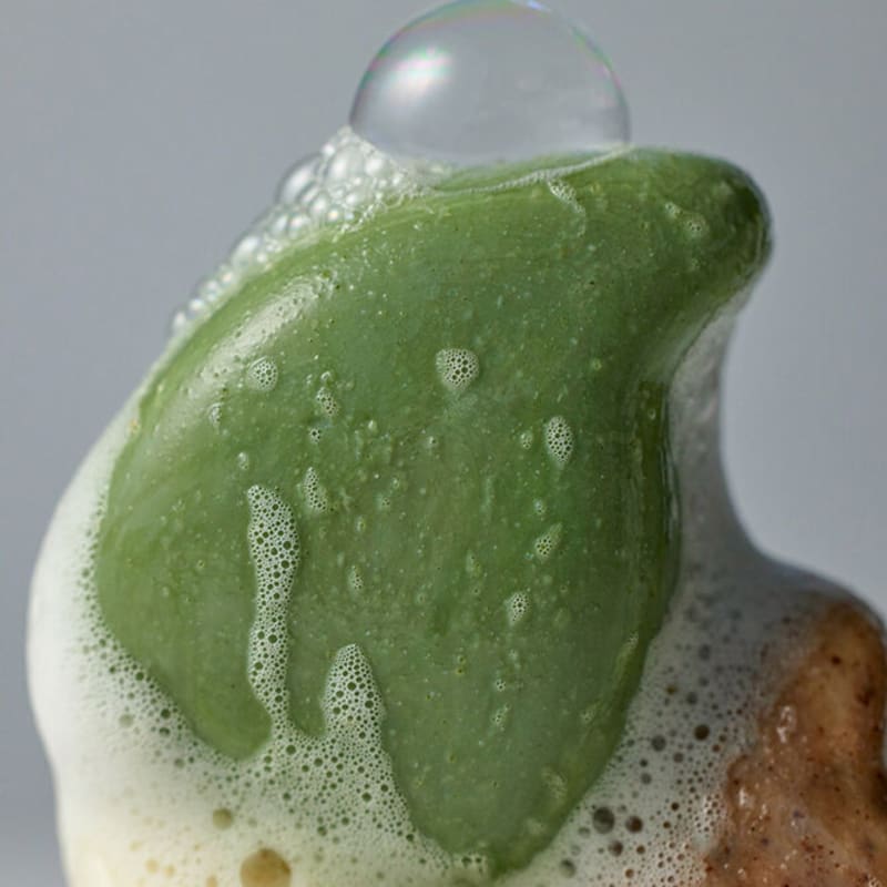Salt Massage Basil Shampoo Bar 90g