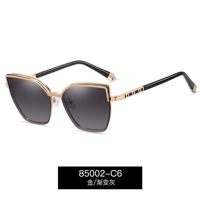 Magnetische Clip-On Optische Myopiebril Voor Vrouwen Oversized Vierkante Zonnebril Metalen Frame Aanpasbare Sterkte