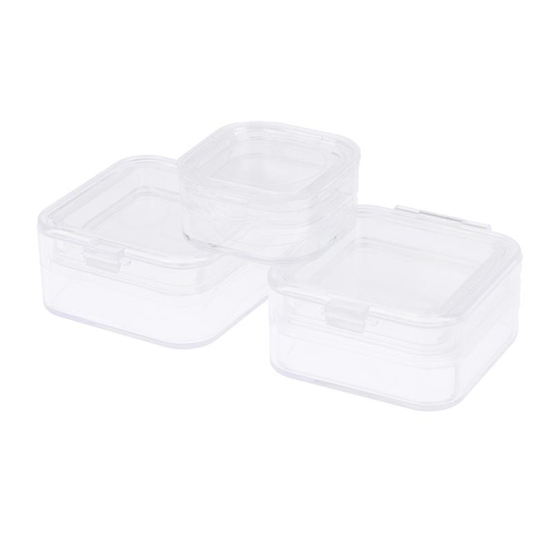 1Pc Dental Tooth Box Inside Membrane Tooth Implant Transparent Plastic Box