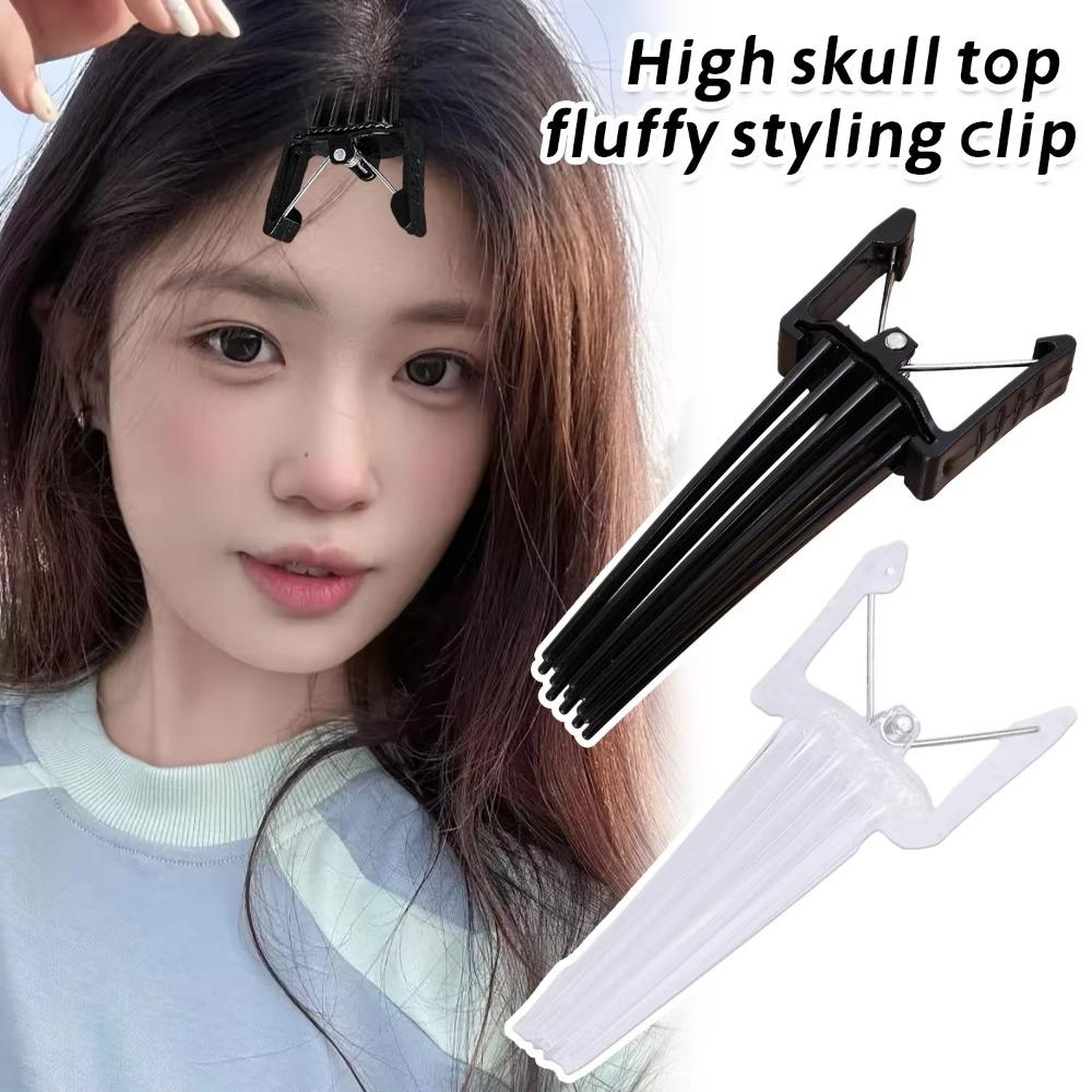 New Simple Fluffy Hairpin High Natural Curly Hair Style Hair Clip Lightweight Invisible Women Hair Curler Tool Comb