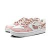 Nike Court Borough Dreamy Bowknot Low top Skateboard Shoes GS Pink White BQ5448-100(Team183-)