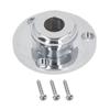 Silver Guitar Endpin Jack Metal End Pin Screw Kit Premium Strap Button Connector  For Guitar