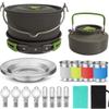 ZISIZ Outdoor Camping Cookware Set