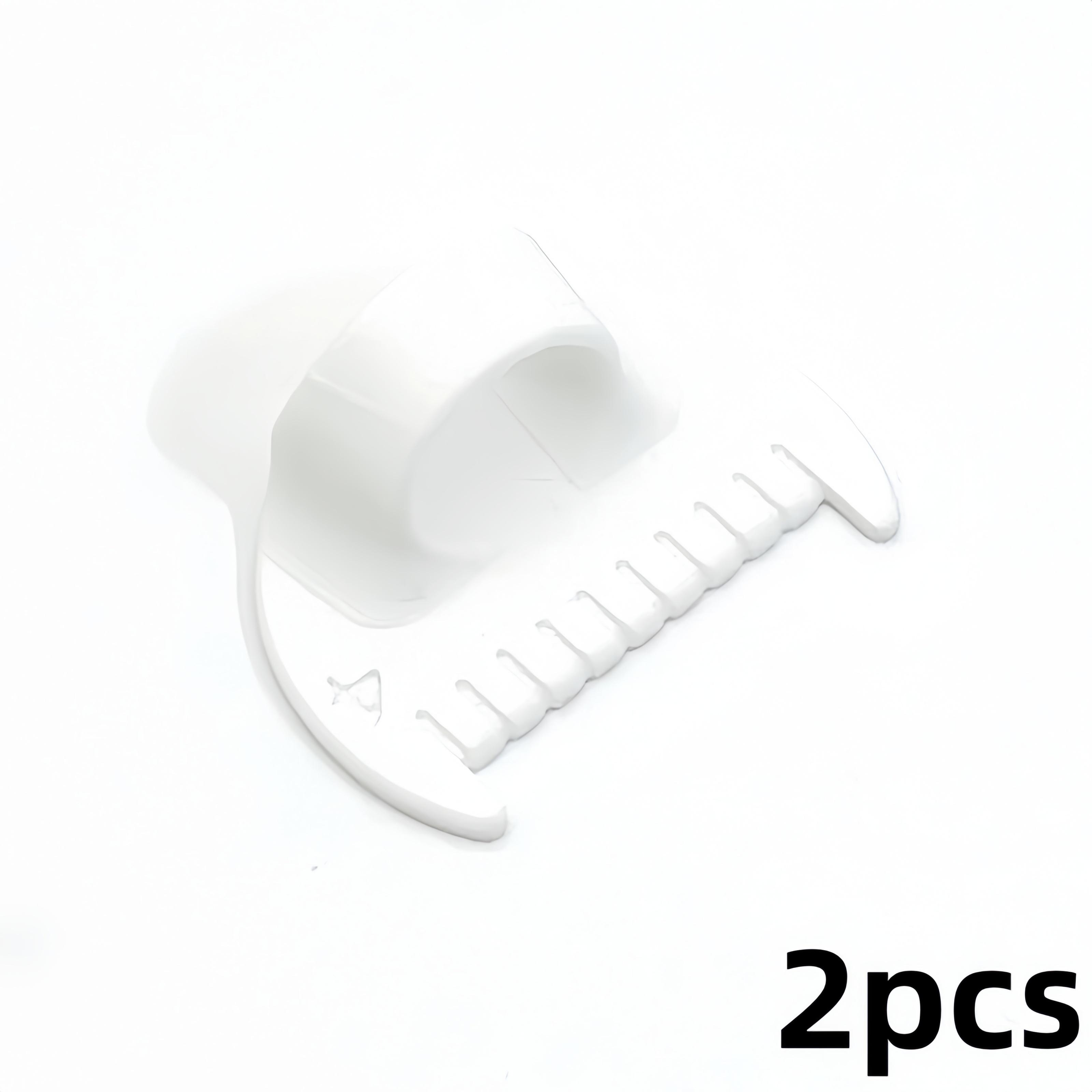 

Простые инструменты для сшивания Прочный пластиковый фиксатор края и инструменты для шитья Помощь для стежка Швейные аксессуары для ручного DIY 2-pcs белый