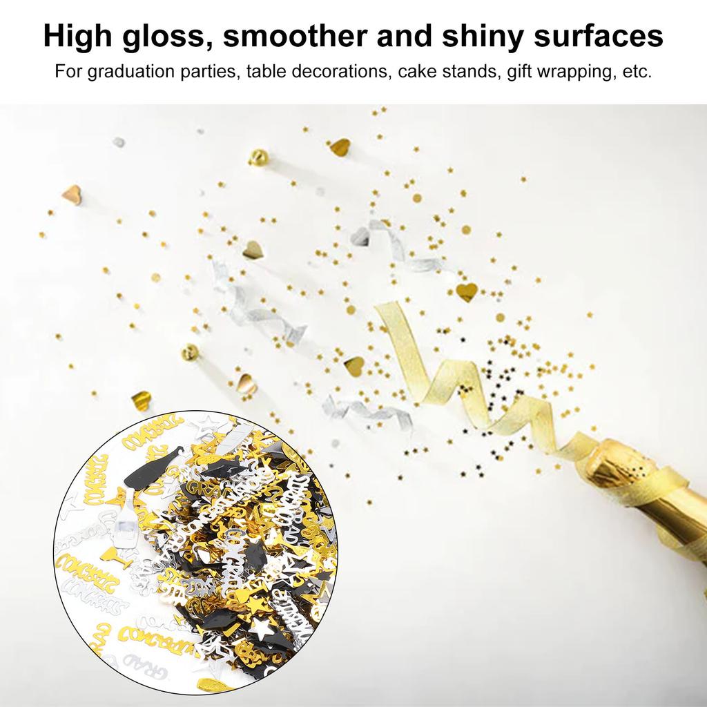 Graduation Table Confetti High Gloss Good Decoration 100g Party Decorations   for School Party Gift Wrapping