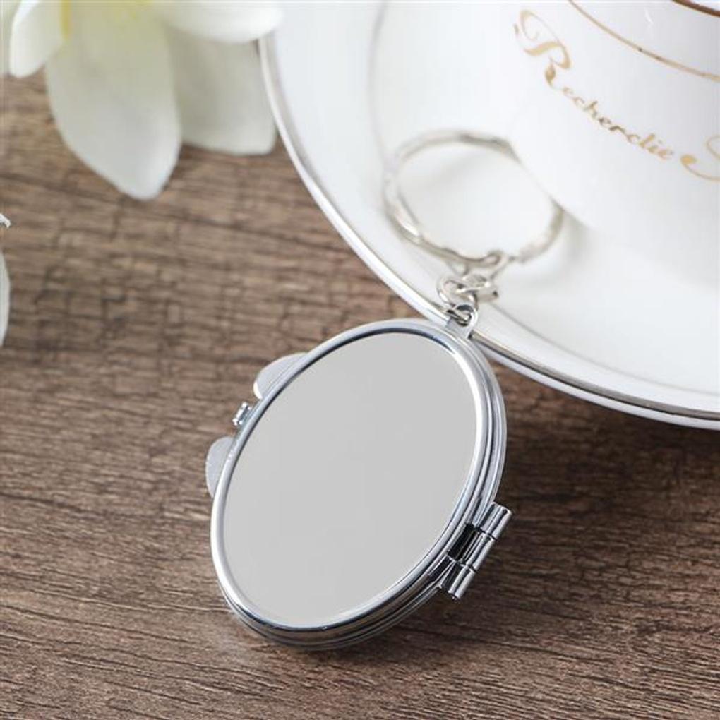 Elu Oval Hand Mirror / Mini Compact Mirror