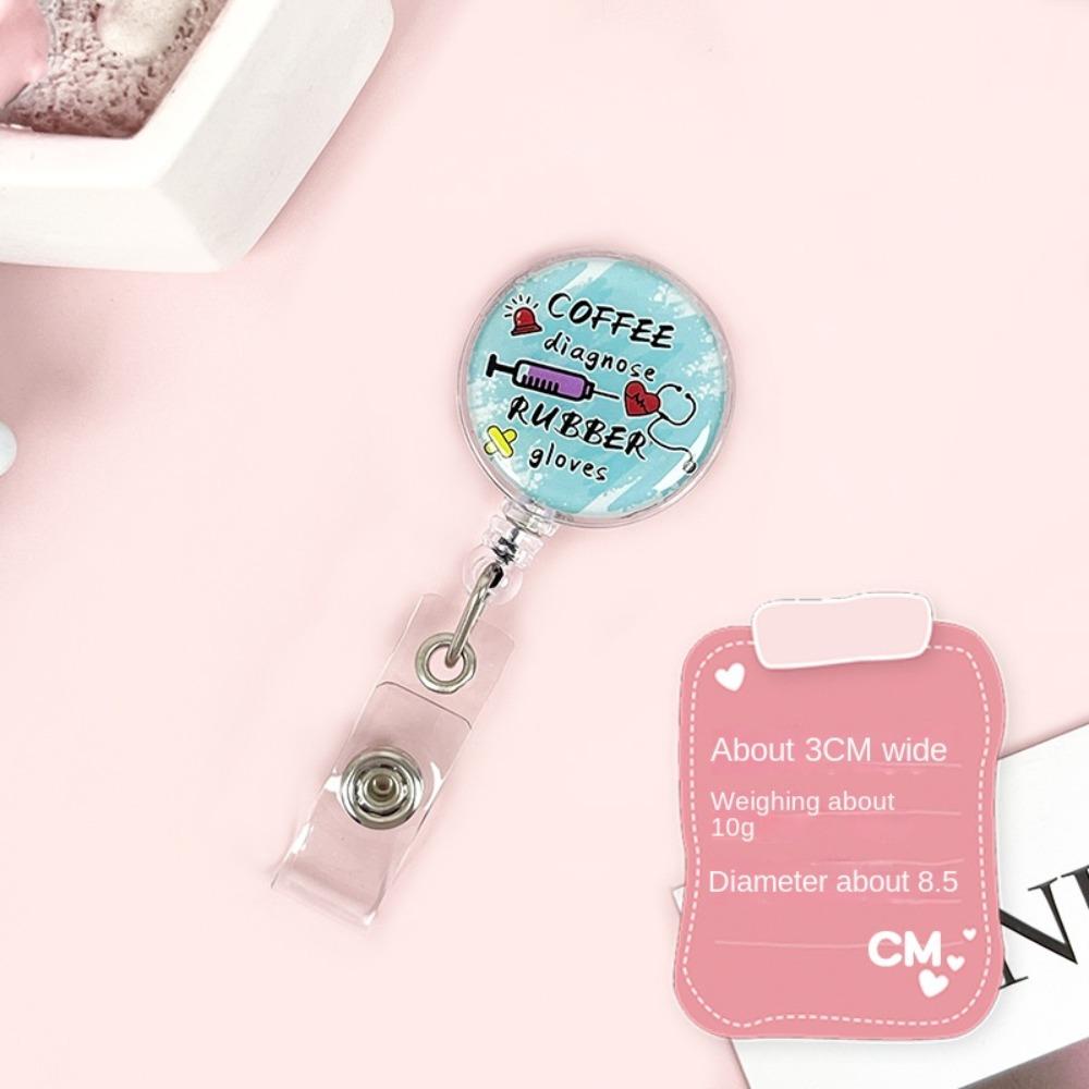 Simplicity Sestra Zatahovací Odznakový Naviják Snadno Vytahovatelná Spona Roztomilý Zatahovací Odznakový Naviják Lékař