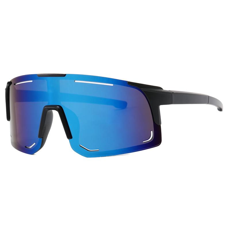 Oversized Outdoor Sports Sunglasses New Women Fashion Large Frame Design Goggles Simple Style Unisex Integrated Sun Glasses