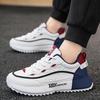 Men's Canvas Shoes New Large Size Fashion Thick Soled Sneakers Breathable Casual Sports Shoes Men Outdoor Hiking Shoes for Men