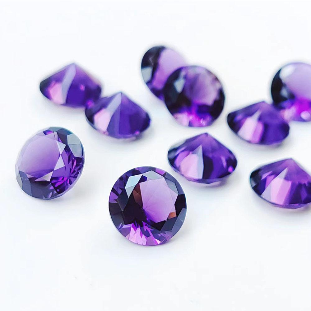 10mm Colorful Crystal Glass Diamond Party Decor Gems Wedding Table Ornaments DIY Accessories Pack of 10