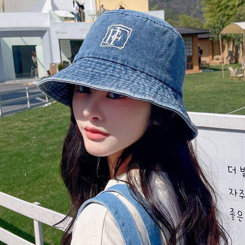 

Корейська версія літери рибальський капелюх універсальний басейновий капелюх здатний до сонця капелюх