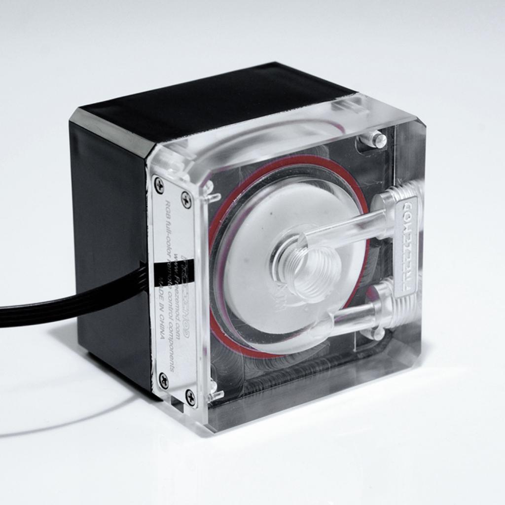 Computer Cooling PC Water Cooler Mute Silent Pump PWM Intelligent Temperature Regulation Flow 800L/H PU-FS4M-J