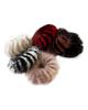 Korean Minimalist Mink Fur Hair Loop Cute Internet Red Plush Ball High-end Feel Hair Rope Headwear Leather Band Hair Accessories for Women
