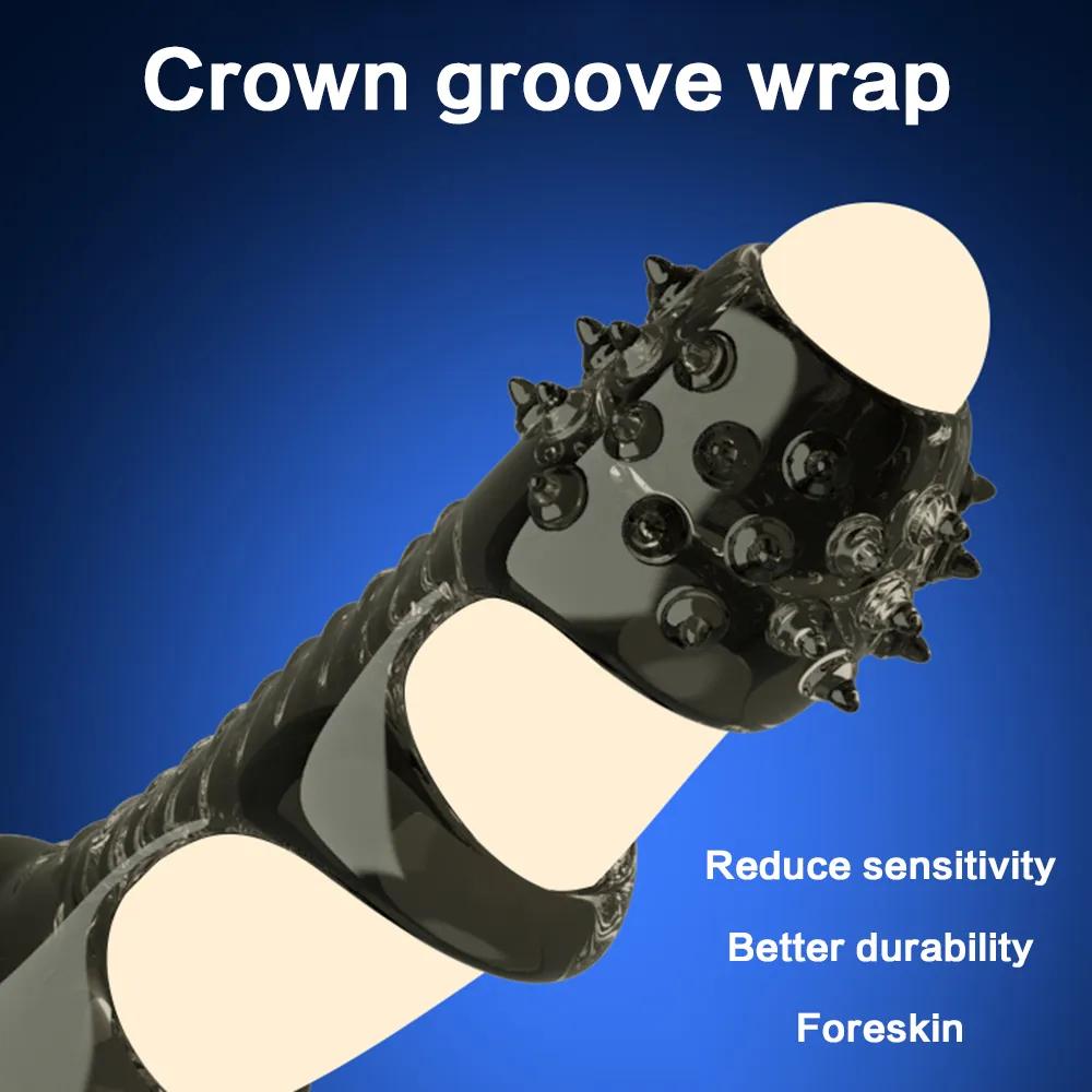 Penis Rings For Men Delay Ejaculation Stronger Erection Sex Toys Adult Supplies Nozzle Ring Cock Sex Toys for Couples 18+