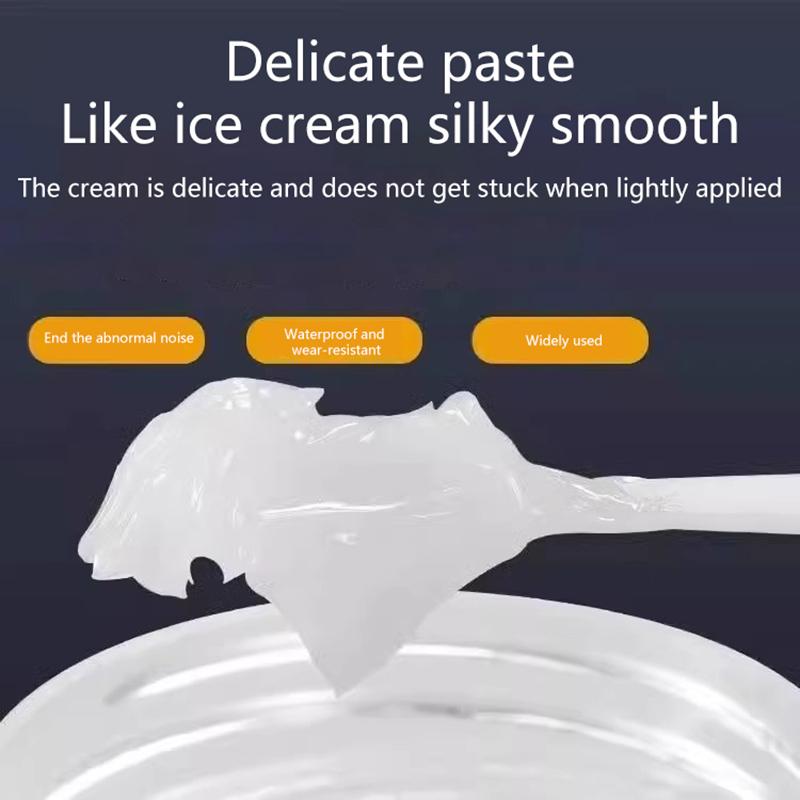 1 Set Auto Grease Car Sunroof Track White Synthetic Grease Lubricating Oil Door Abnormal Synthetic Grease For Car Care