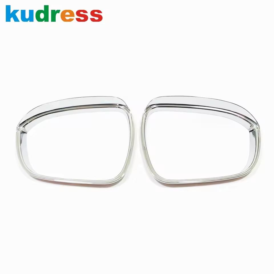 For Nissan X-trail Rogue T33 2021-2023 2024 Carbon Fiber Rearview Mirror Eyebrow Cover Trim Side Mirrors Sun Visor Guard Frame