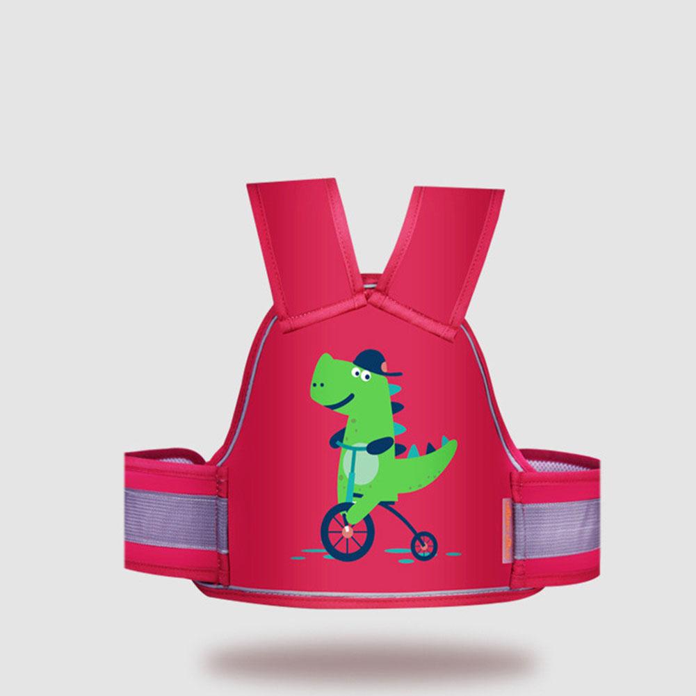 Gilet di Sicurezza a Rete per Bambini da Ciclismo Regolabile Leggero Traspirante Riflettente per Veicoli Elettrici Motociclette