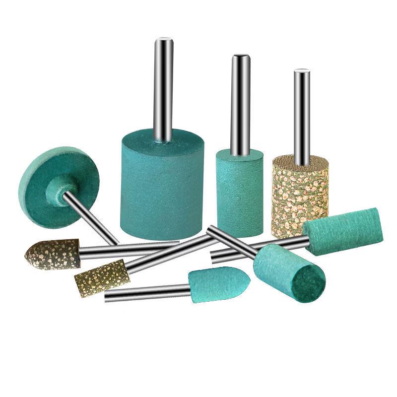 Bullet-Shaped Rubber Grinding Head Set