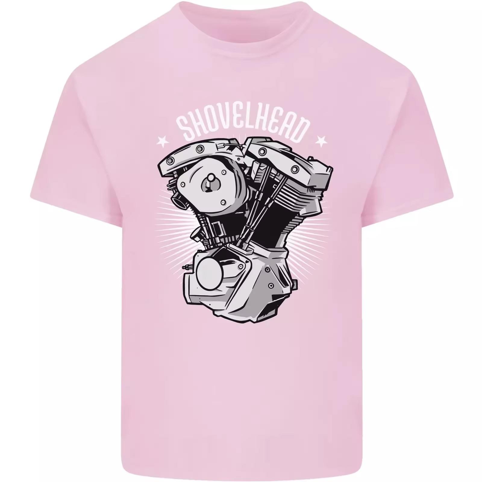 Print TShirt Mens Short Bikershirt KNUCKLEHEAD TShirt Chopper Bobber Shovelhead Evolution Evo Twin Cam ONeck Hipster Tshirts S