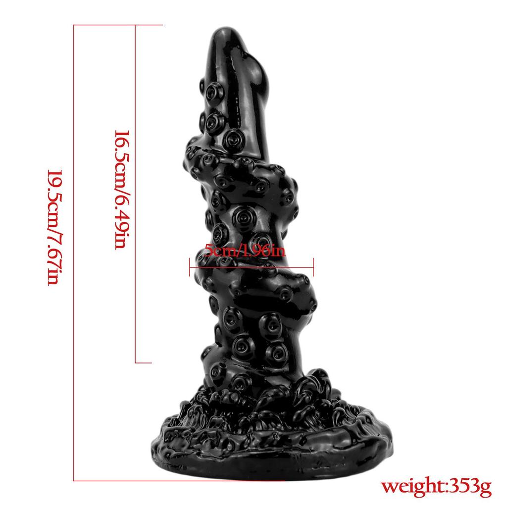 Alien Octopus Soft Tail Anal Dilator Plug - Unisex Adult Sex Toy