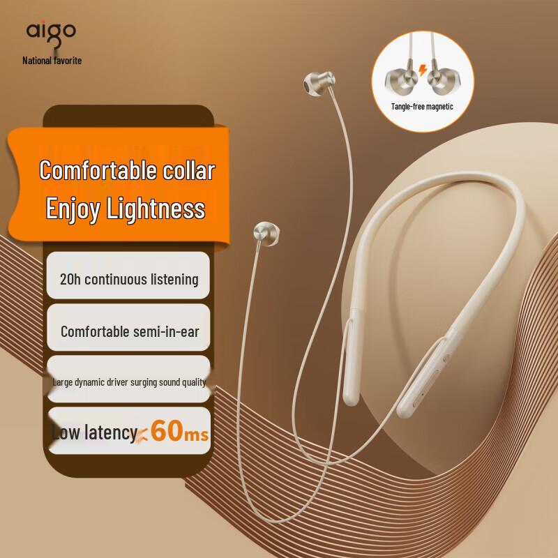 

aigo WP01 Neckband Bone Conduction Sport Bluetooth Headset