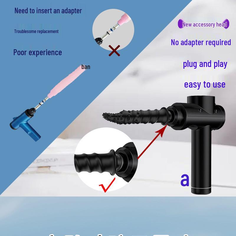 Massagepistole Silikonkopf zur Muskelentspannung