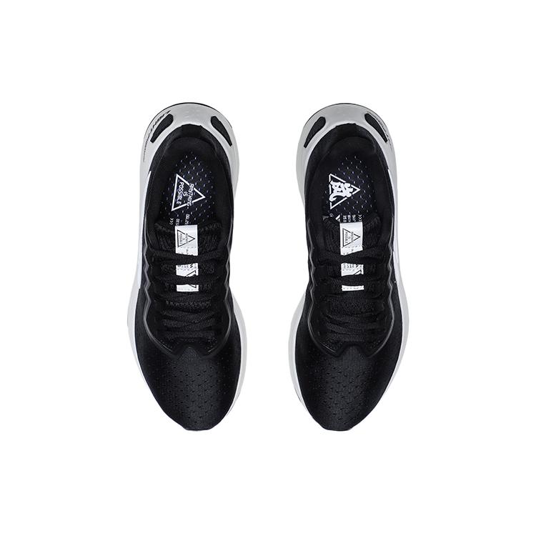 Li Ning Arashi Abrasion Resistant Breathable Low Top Running Shoes Women's Black White ARHR034-1