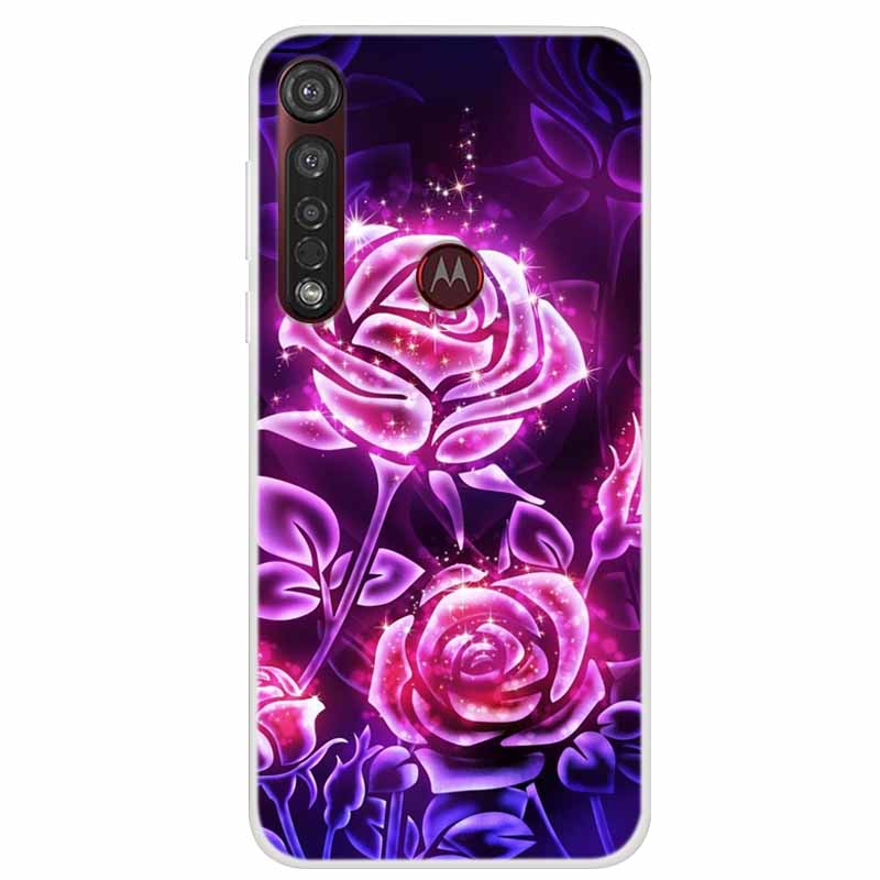 Für Motorola Moto G8 Power Hülle Stoßfest Weiches Silikon TPU Rückabdeckung Für Moto G8 Power Lite Handyhüllen Hülle G8 Plus Cartoon