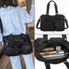 Shoulder Bag PU Bag Men's Bag One-shoulder Crossbody Bag Large Capacity Computer Travel Handbag Casual and Versatile