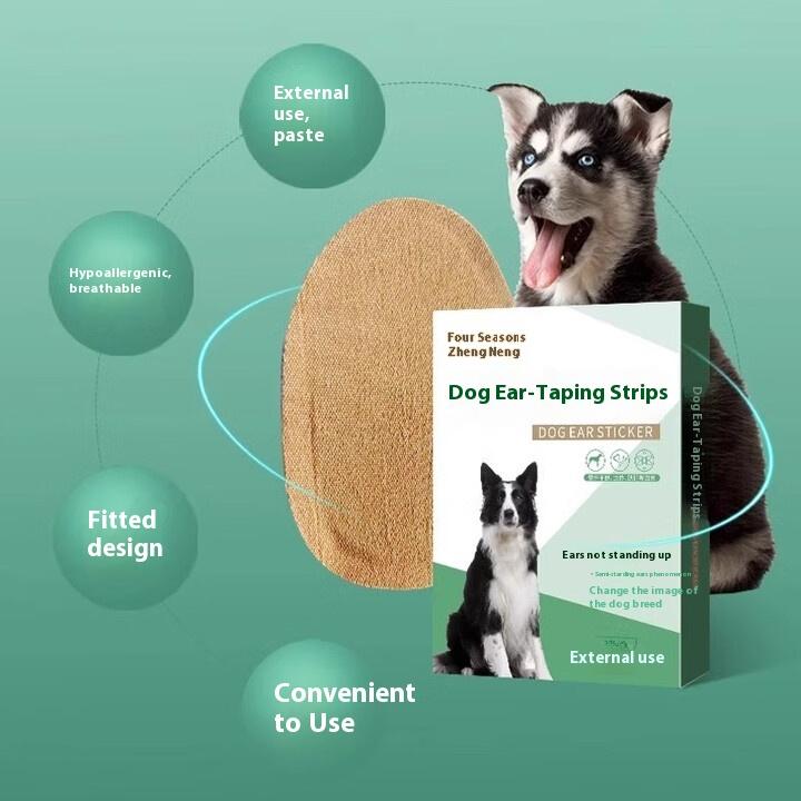 Zhizhou Artefatto per Orecchie Erette per Cani Animali Domestici Cuccioli Adesivo per Bordo Orecchie Erette Mu Corgi Dubin Fissaggio Ausiliario Orecch