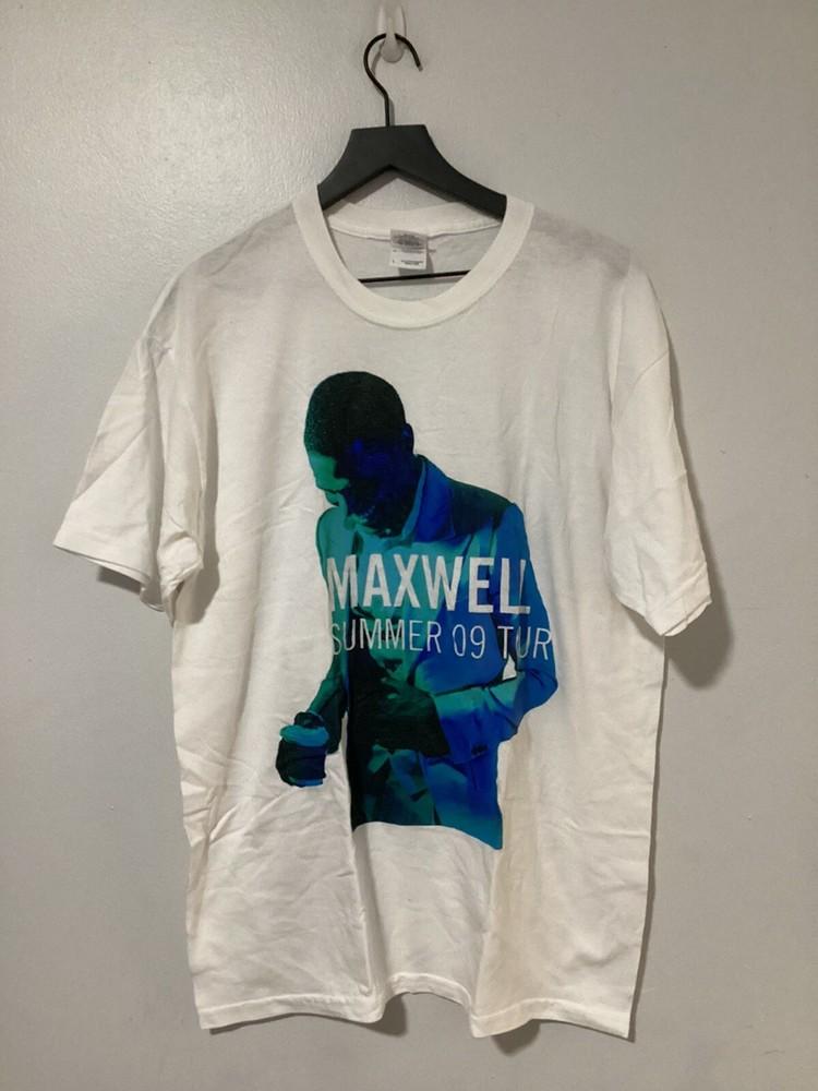 

Maxwell Tour Shirt Mens Large 2009 Rap Tee Soul R amp B Deadstock Y2K Hip Hop Unisex T-Shirt XXXL