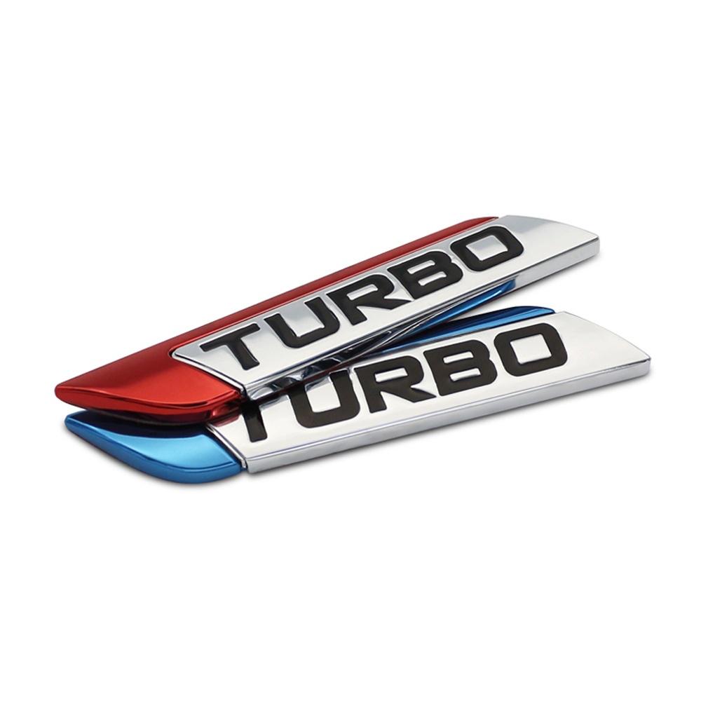1 szt. Metalowy naklejka Logo Emblemat Odznaka TURBO Turbo do samochodu Naklejki Stylizacja samochodu Akcesoria do dekoracji DIY